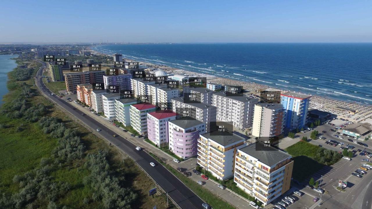 Mamaia Summerland Seaview Apartment Ngoại thất bức ảnh